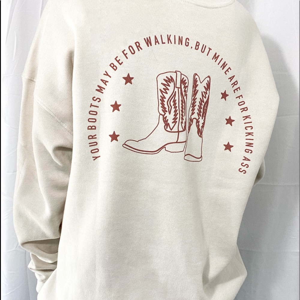 western sweatshirt